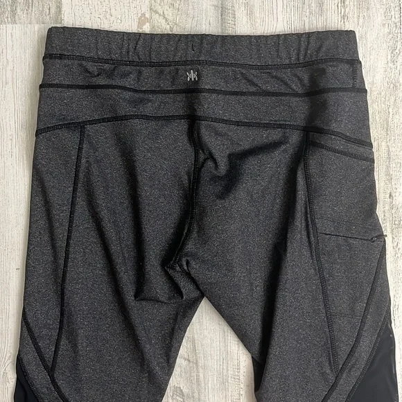 #T33 Large gray leggings cropped size L KYODAN - Picture 5 of 5